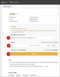 How to withdraw from Binance