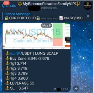 binance signal