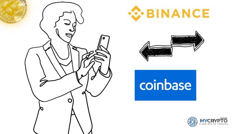 How to Transfer Crypto from Binance to Coinbase - MyCryptoParadise