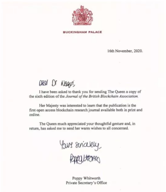 Queen Elizabeth II expresses her interest to own Bitcoin