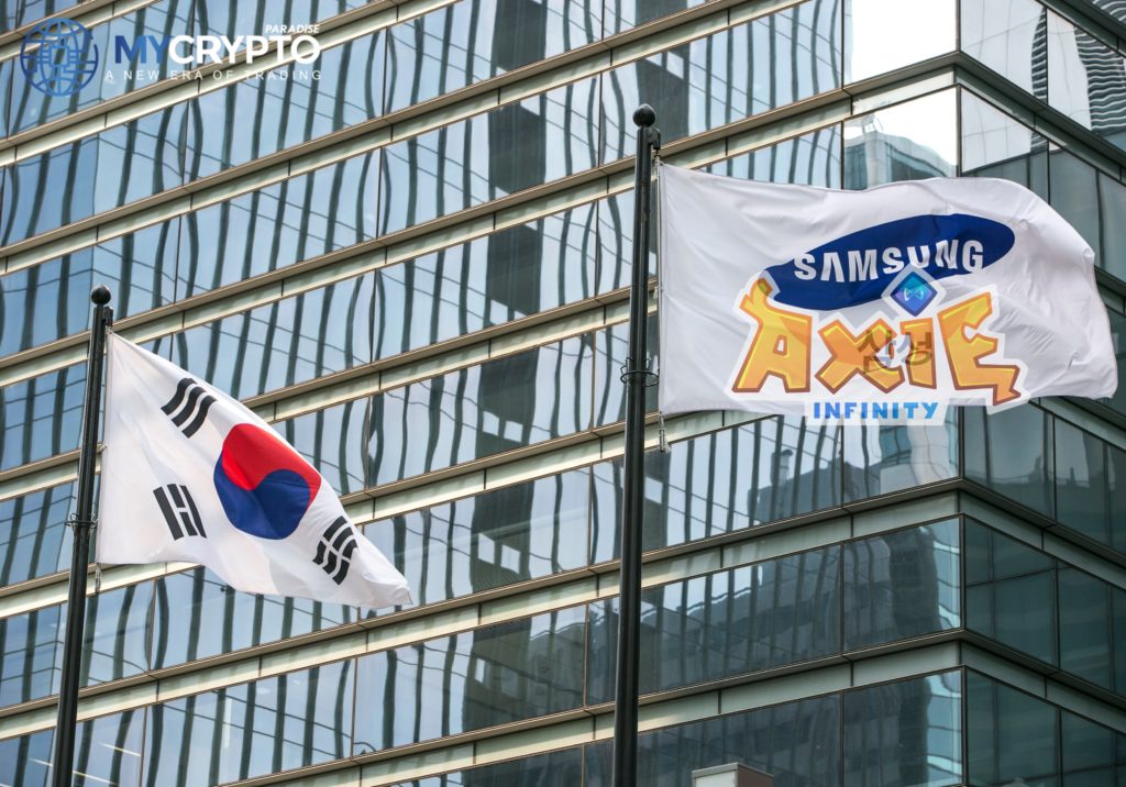 Samsung investuje do Axie Infinity