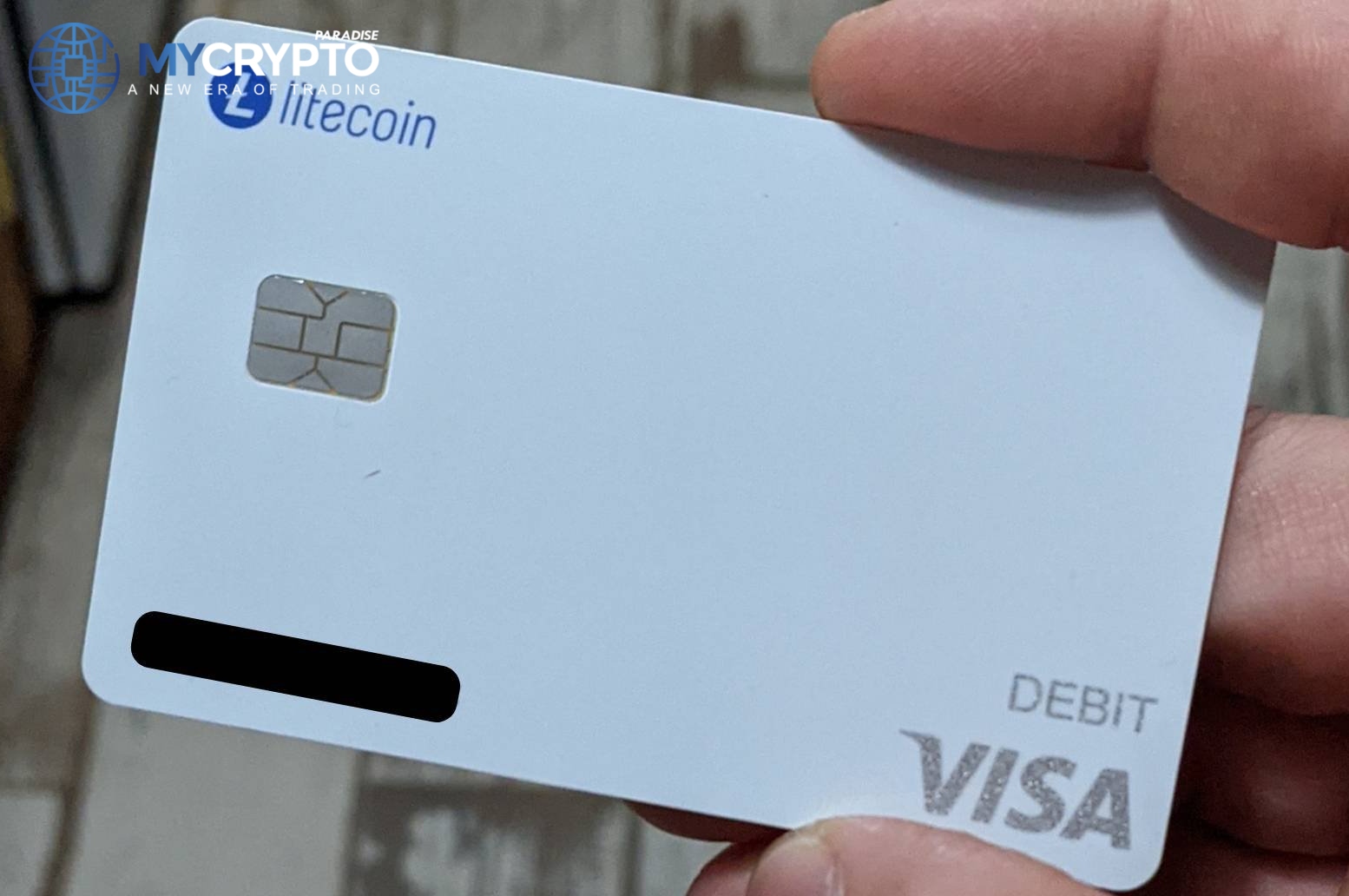 Litecoin Visa debit card