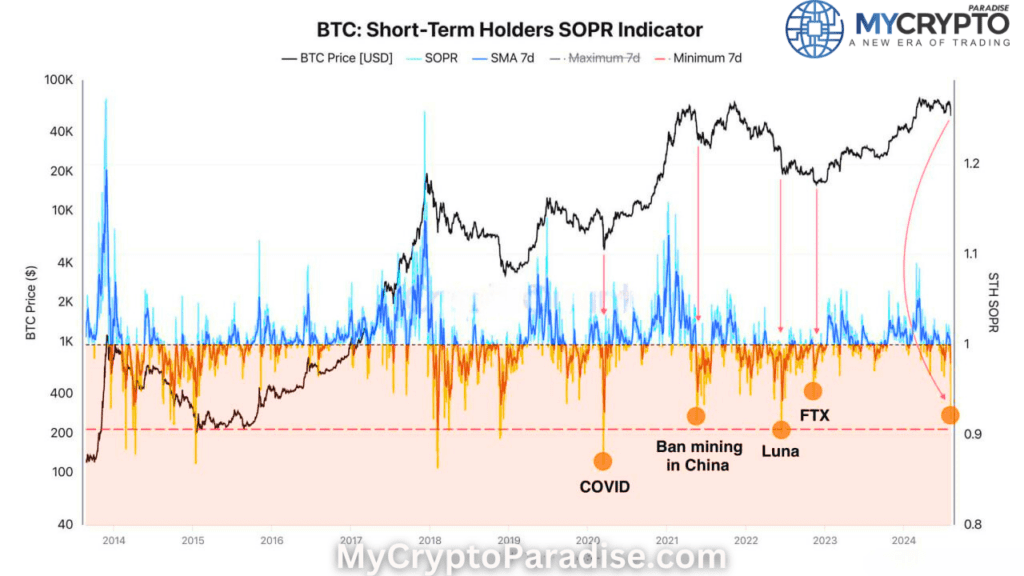 Bitcoin Record Selloff