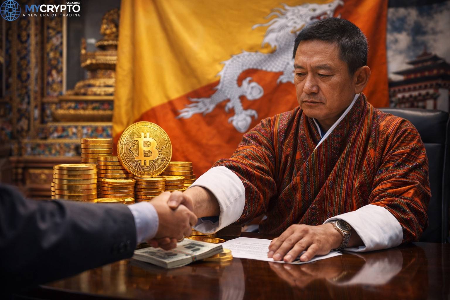 Bhutan Moves $72M in Bitcoin
