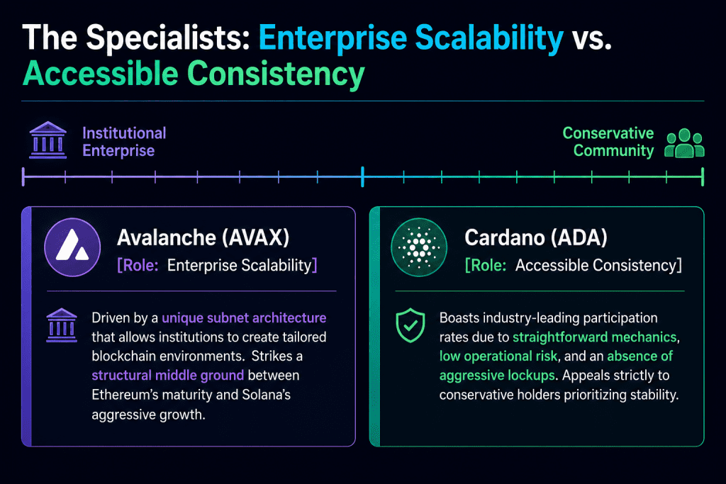 Avax and ADA staking