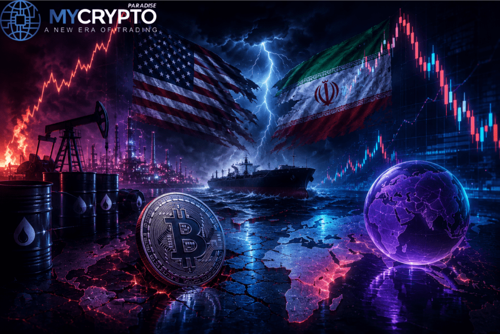 oil spike hits bitcoin