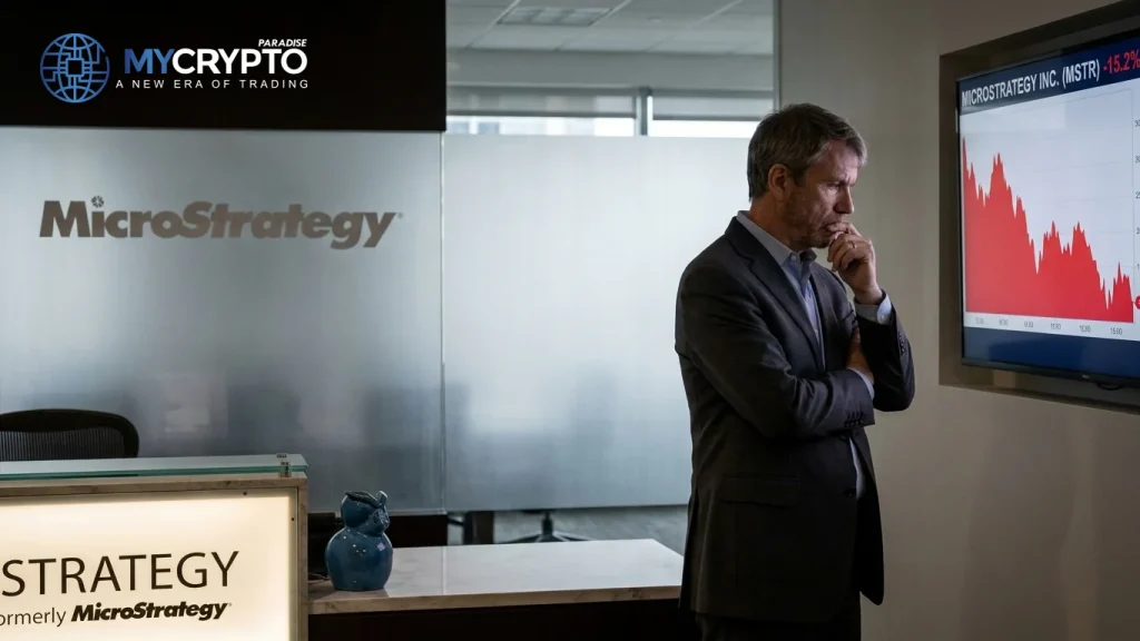 Strategy now trades below its own bitcoin holdings