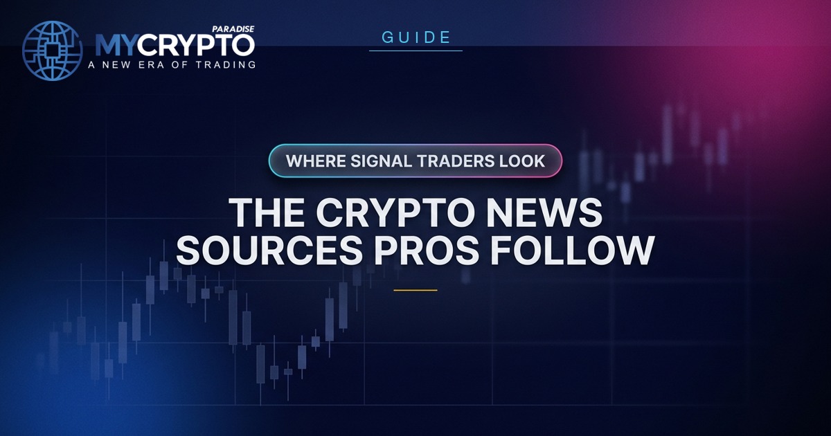 THE CRYPTO NEWS SOURCES PROS FOLLOW - MyCryptoParadise