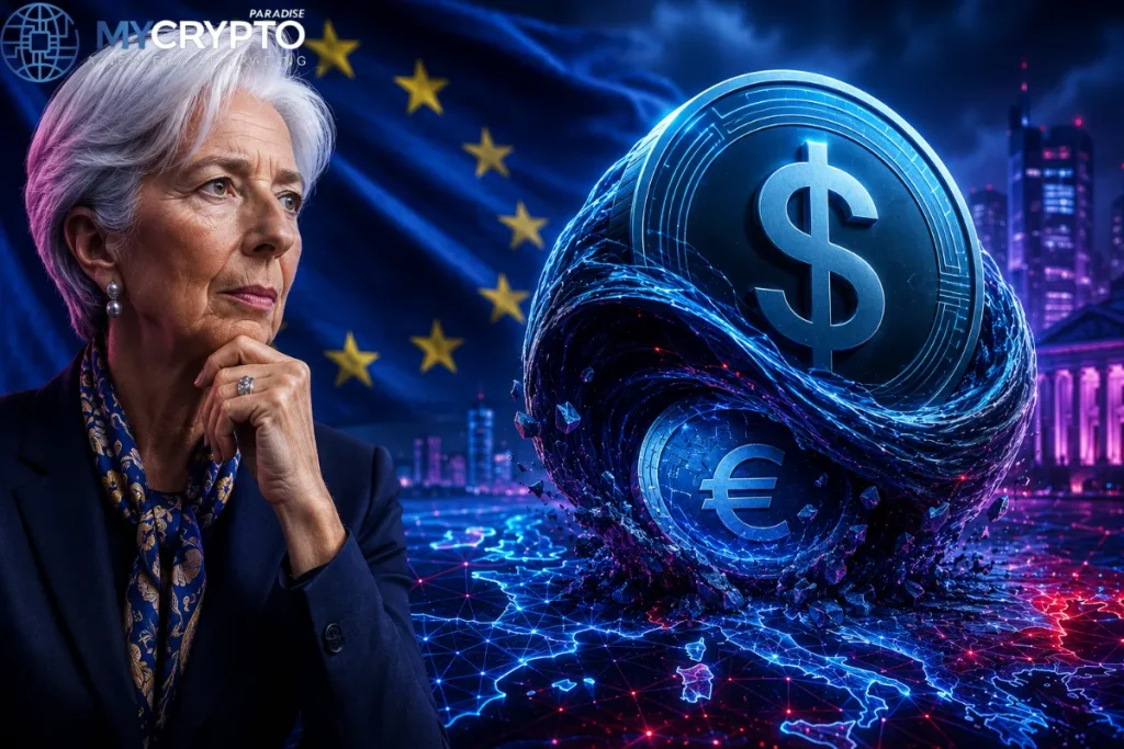 ECB Fears Dollar Stablecoins Could Dominate Europe