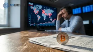 Geopolitical risk hits 65 year high, Bitcoin holds green