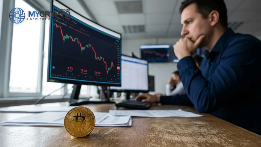 Bitcoin dips under $63K as risk-off selling returns