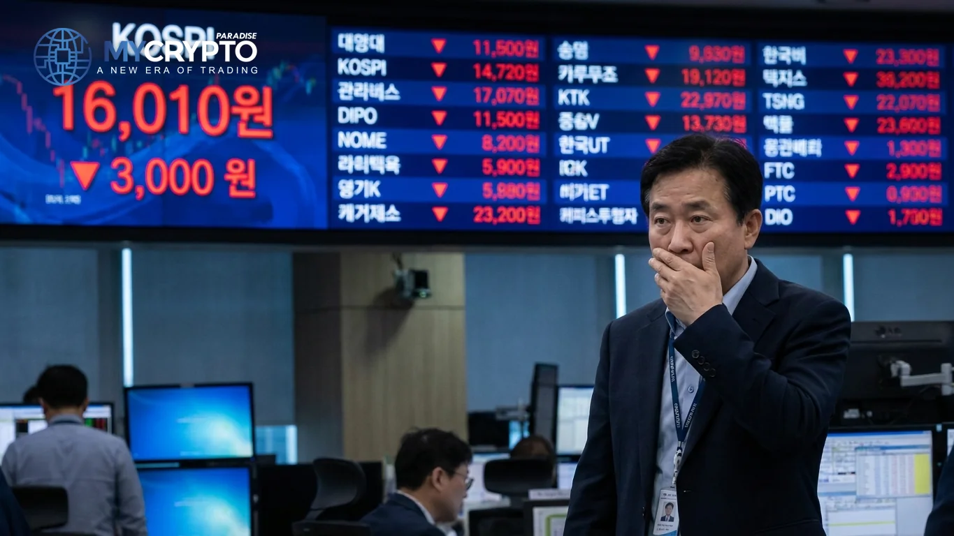 KOSPI halted for eighth time in 2026 after 8% plunge