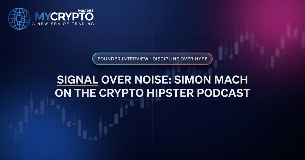 Signal Over Noise: Simon Mach on the Crypto Hipster Podcast
