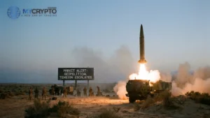 Iran ballistic missile launch, yet Bitcoin holds green