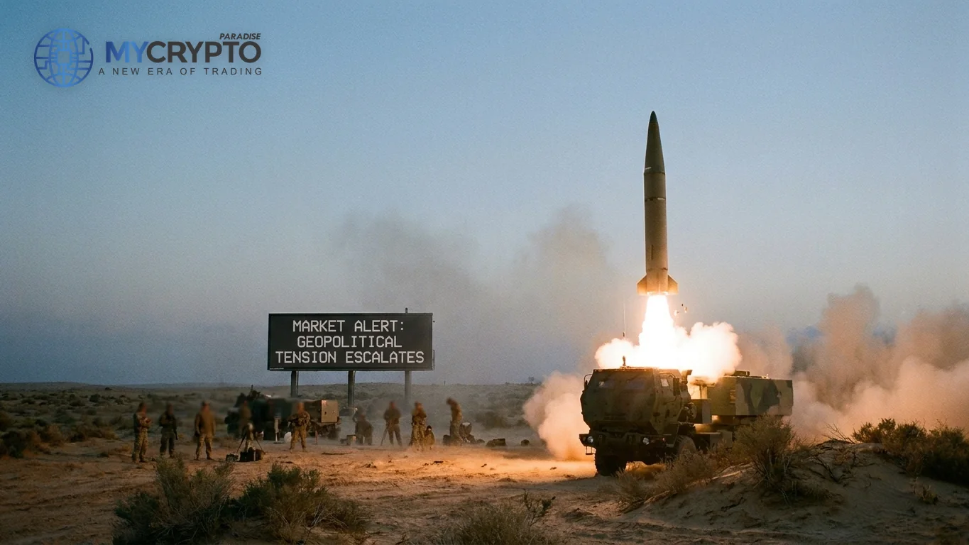 Iran ballistic missile launch, yet Bitcoin holds green