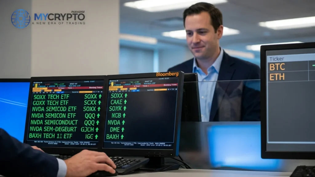 Tech ETF forecast draws capital while Bitcoin coils