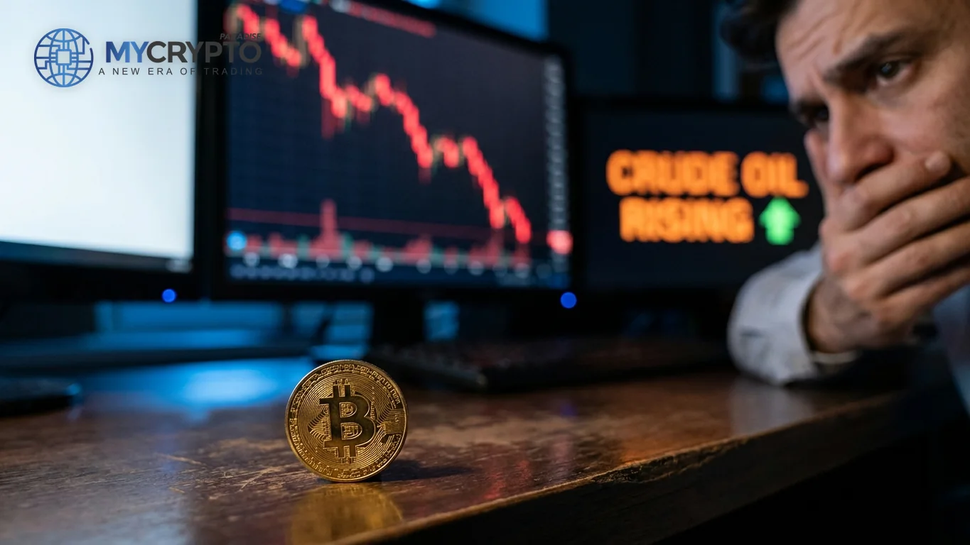 Bitcoin slips below $63K as Iran strikes lift oil 4.5%