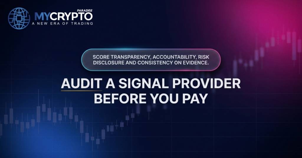 Audit a signal provider before you pay · MyCryptoParadise