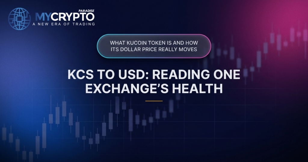 KCS to USD: reading one exchange's health · MyCryptoParadise