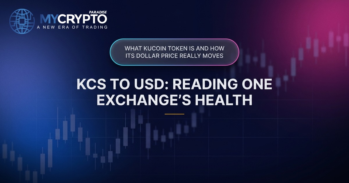 KCS to USD: reading one exchange's health · MyCryptoParadise