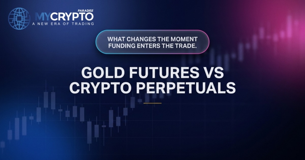 Gold futures vs crypto perpetuals · MyCryptoParadise