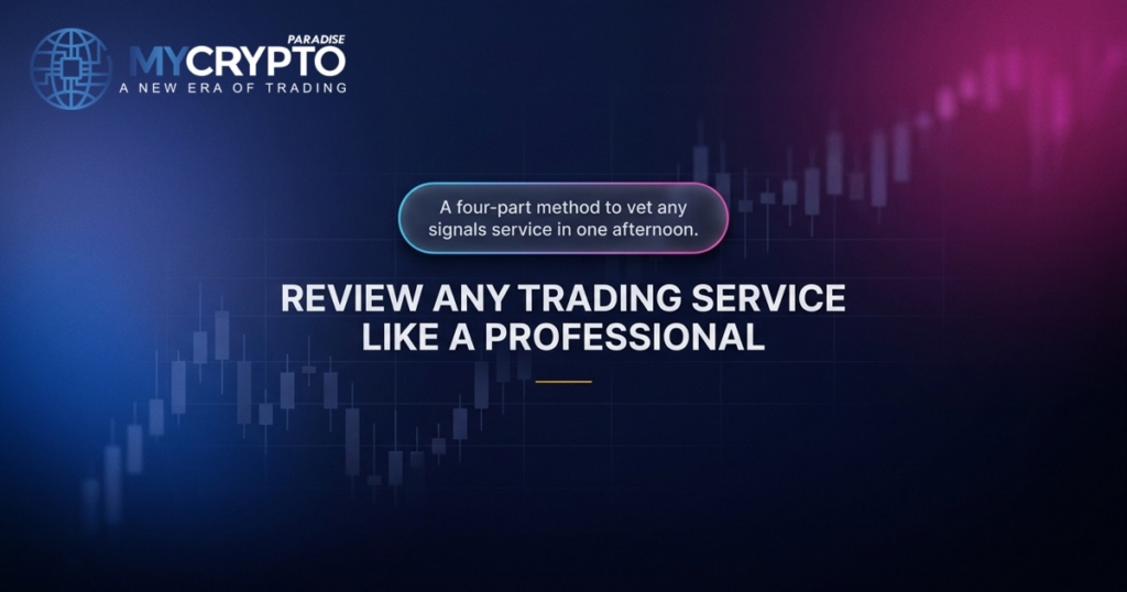 Review any trading service like a professional · MyCryptoParadise