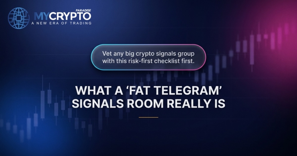 What a 'fat telegram' signals room really is · MyCryptoParadise