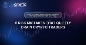 5 risk management mistakes active crypto traders keep making