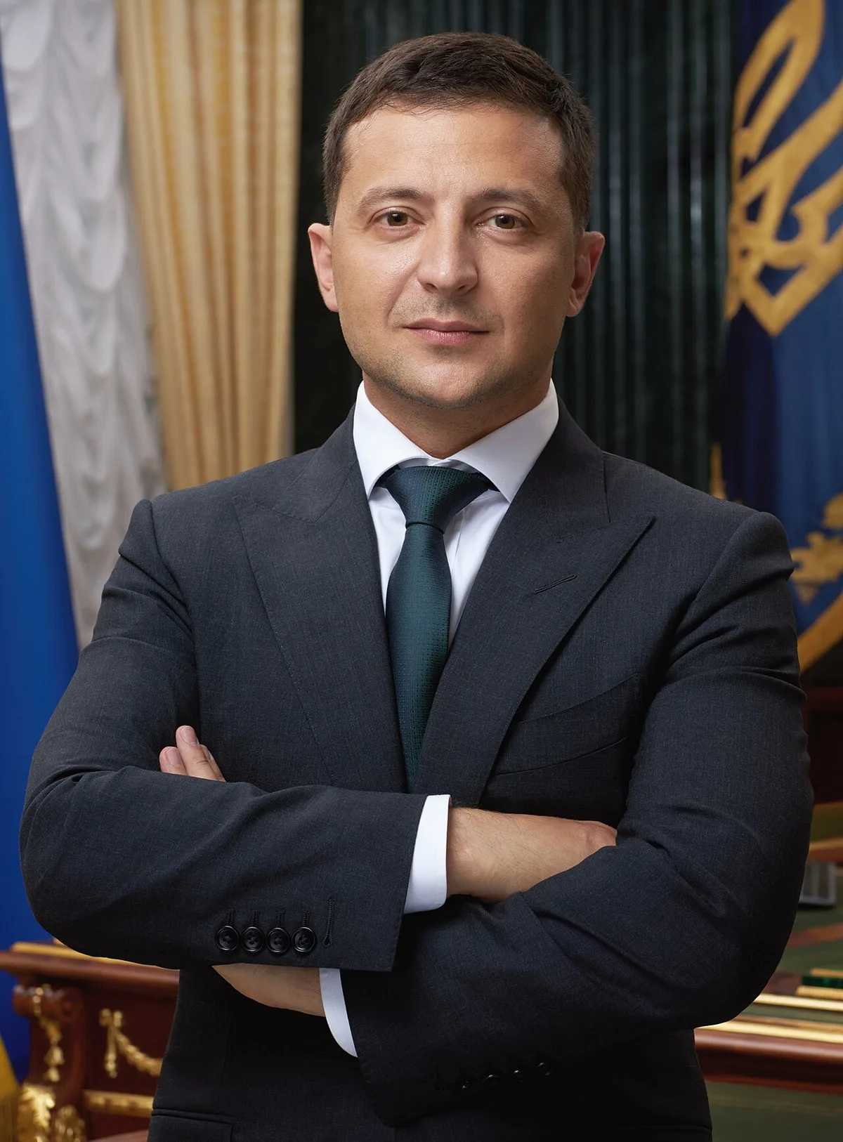 Official portrait photograph of Volodymyr Zelenskyy.