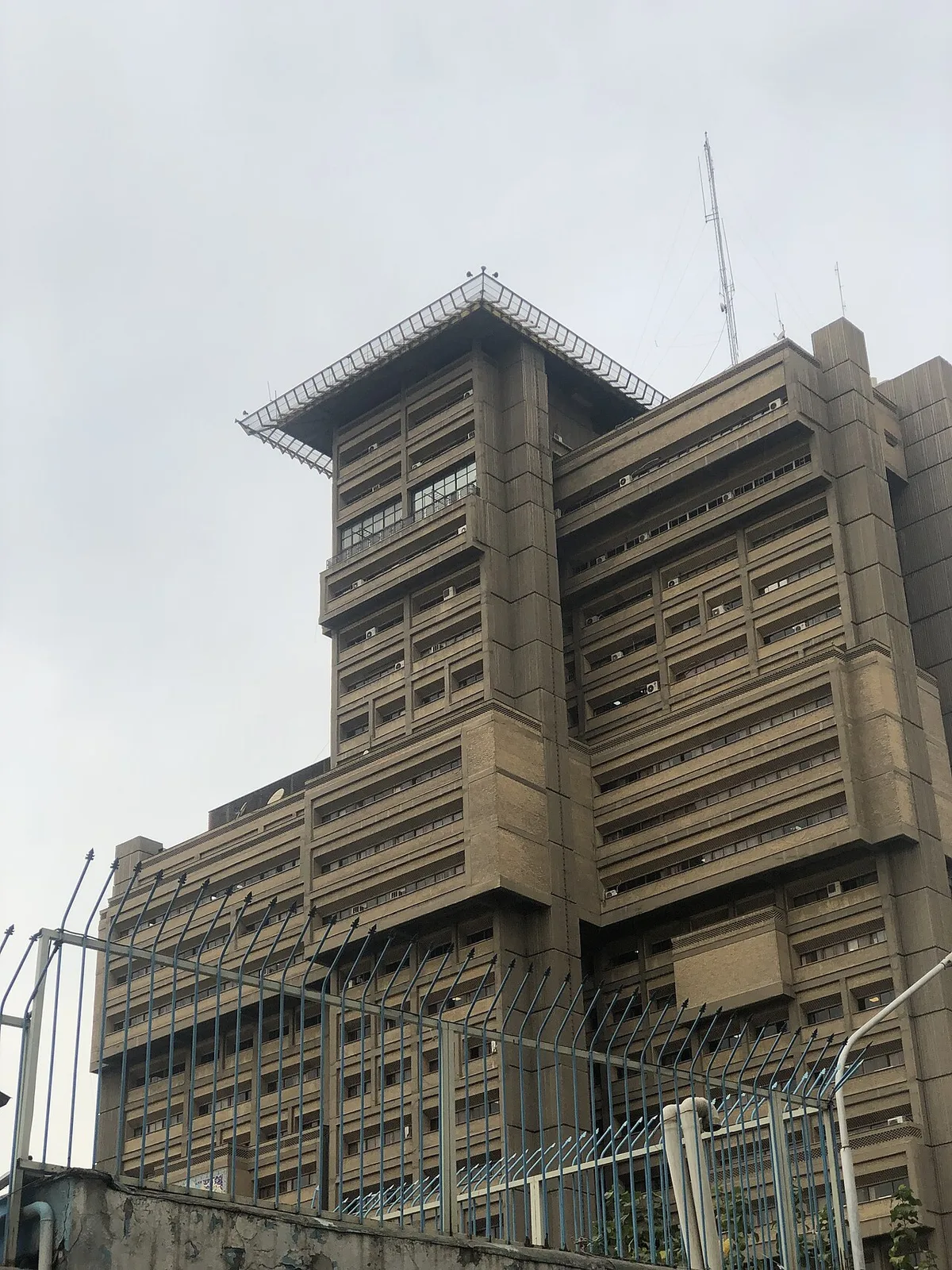 Exterior view of the Iran Ministry of Interior building