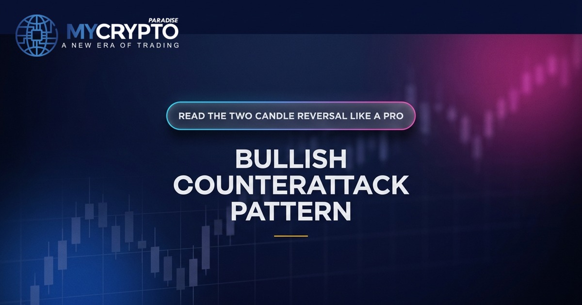 BULLISH COUNTERATTACK PATTERN · MyCryptoParadise