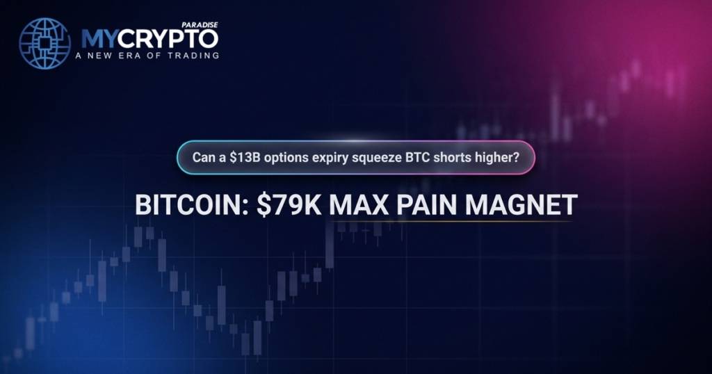 BITCOIN: $79K MAX PAIN MAGNET · MyCryptoParadise