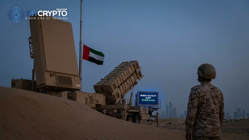 UAE intercepts Iranian missile threat, crypto barely flinches