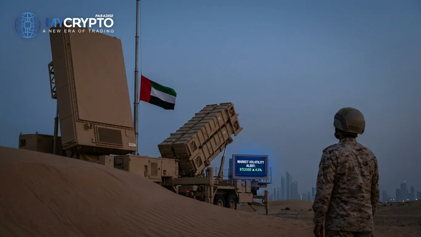 UAE intercepts Iranian missile threat, crypto barely flinches