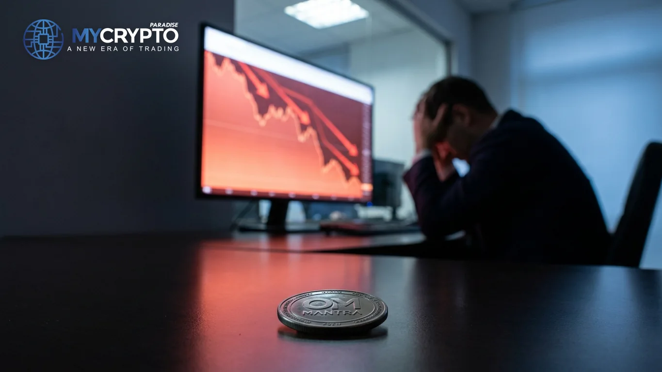 MANTRA token crashes 18% to record low after chain halt