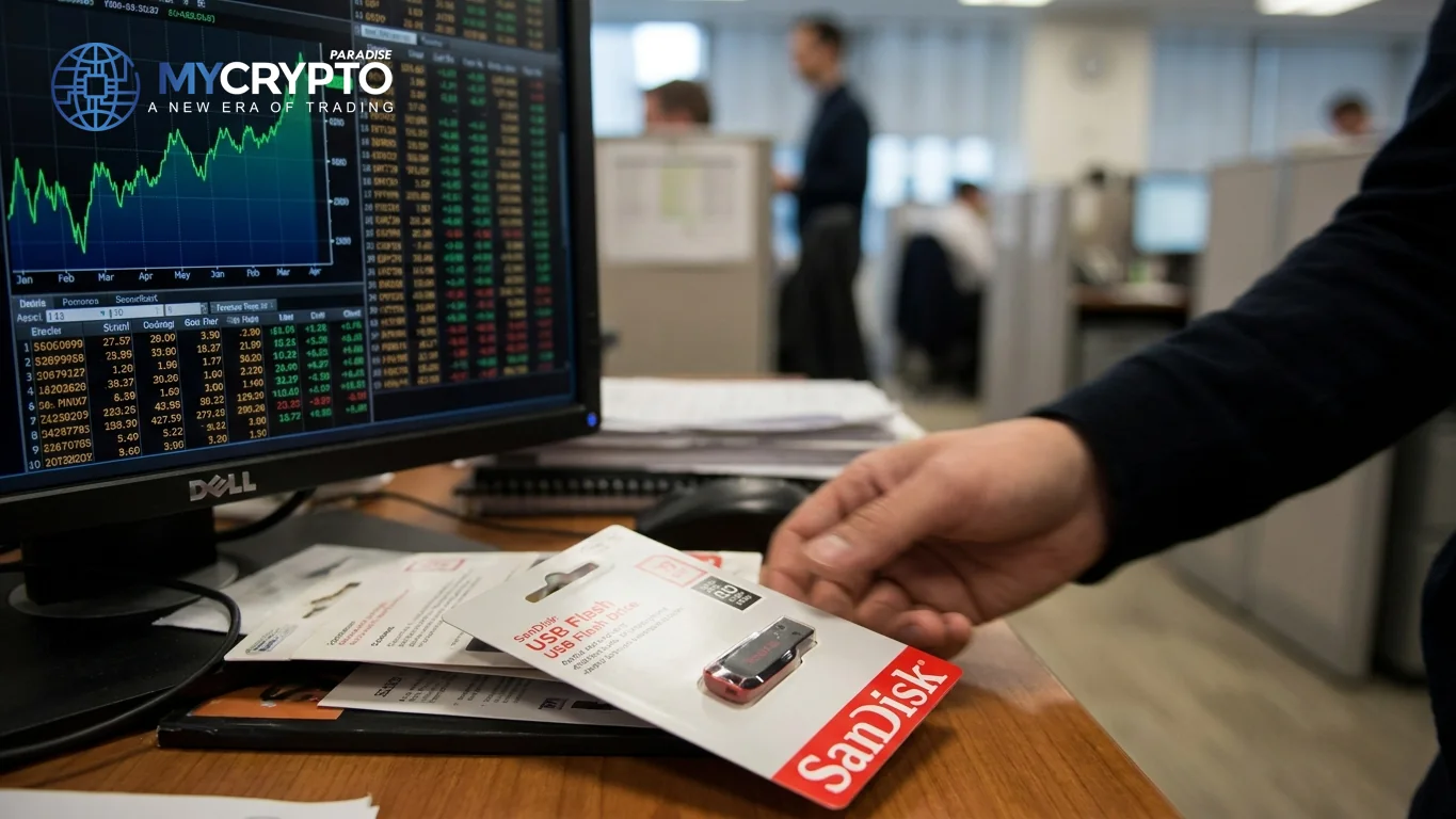 Sandisk perpetual open interest hits $1.73 billion record