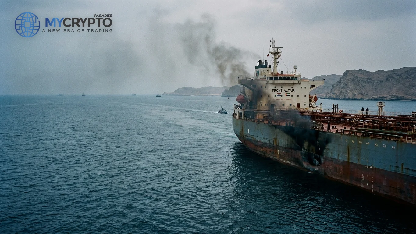 Strait of Hormuz drone strike rattles oil, not Bitcoin