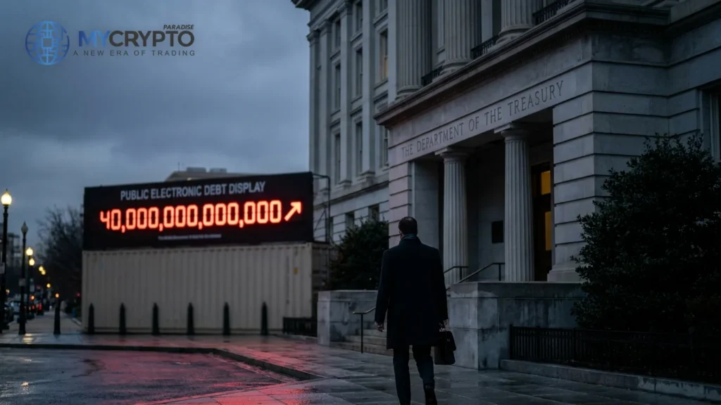 US national debt tops $40 trillion months ahead of forecasts
