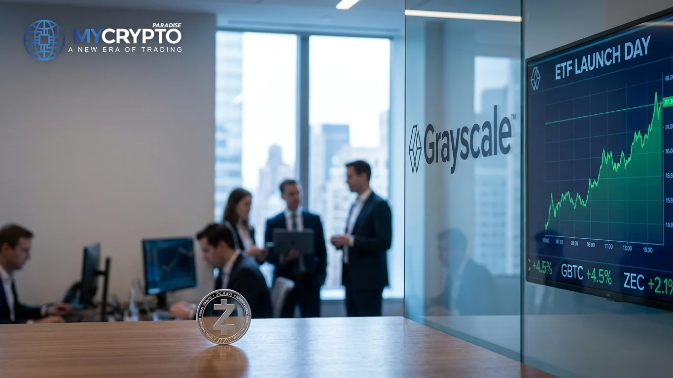 Grayscale lists first US spot Zcash ETF as ZEC jumps 40%