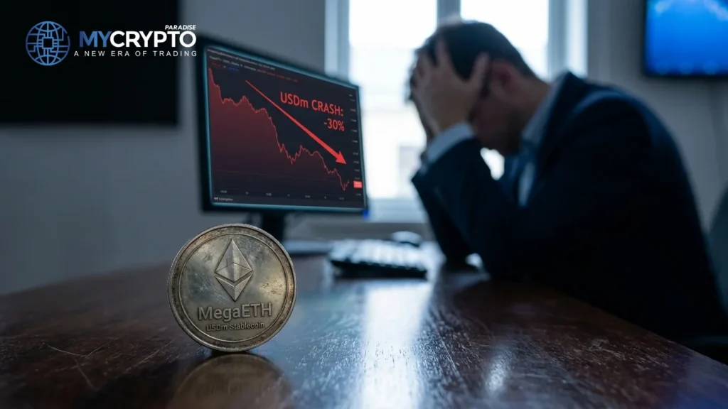 MegaETH USDm stablecoin supply craters 95% from May peak