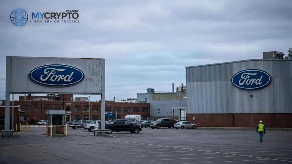 Trump touts a Ford Detroit factory as crypto barely reacts