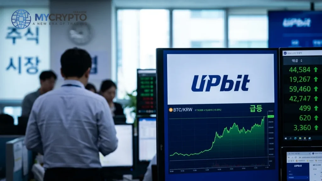 Upbit trading volume rockets 224% as Bitcoin holds above $75,000