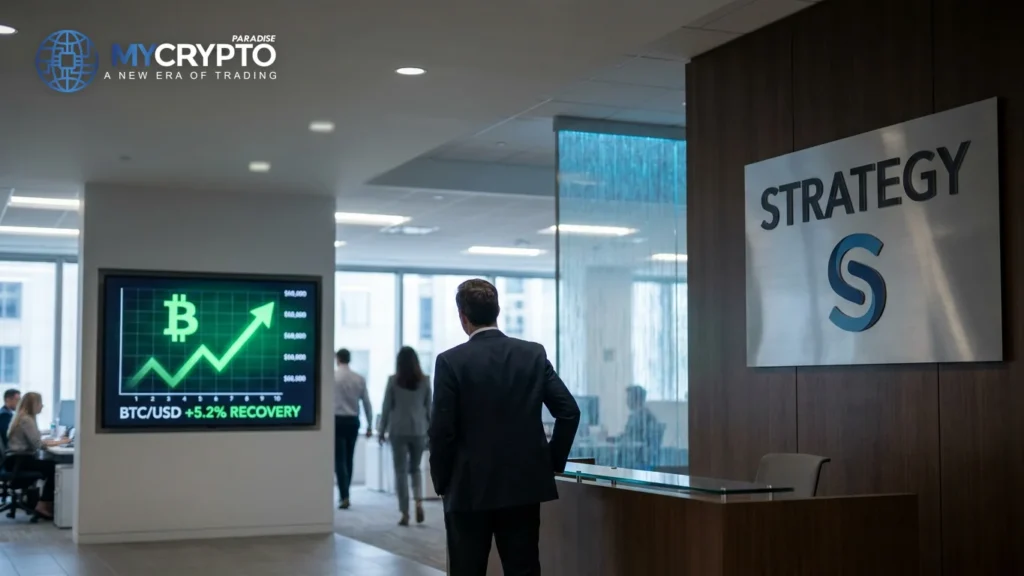 Strategy Bitcoin treasury climbs back to breakeven