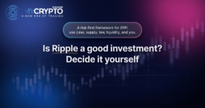 Is Ripple a good investment? A risk-first XRP framework