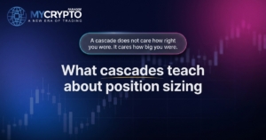 What liquidation cascades teach you about position sizing