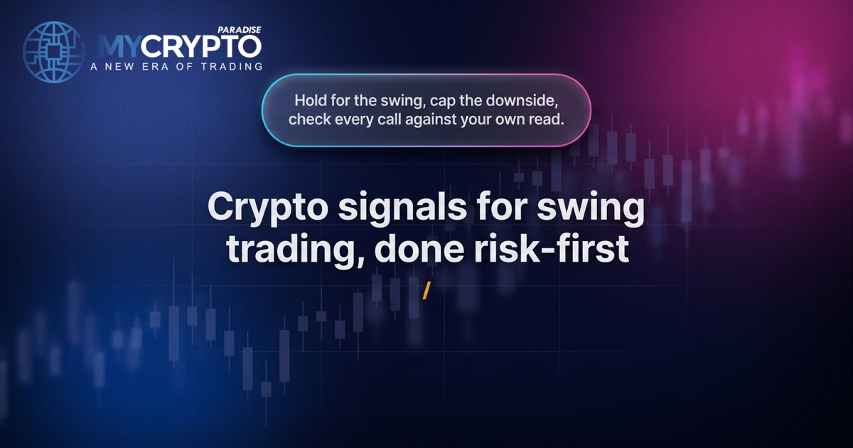 Crypto signals for swing trading: a risk-first guide