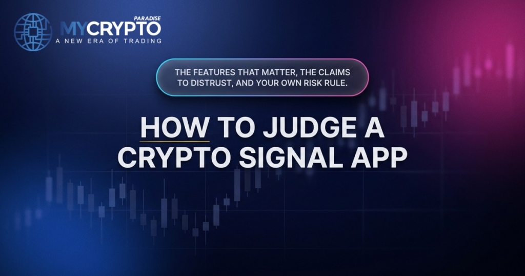 How to judge a crypto signal app · MyCryptoParadise