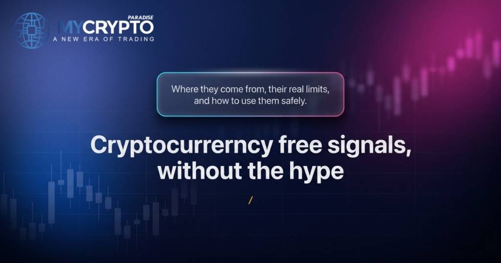 Cryptocurrency free signals, without the hype · MyCryptoParadise