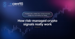 How a risk-managed crypto signals community actually works