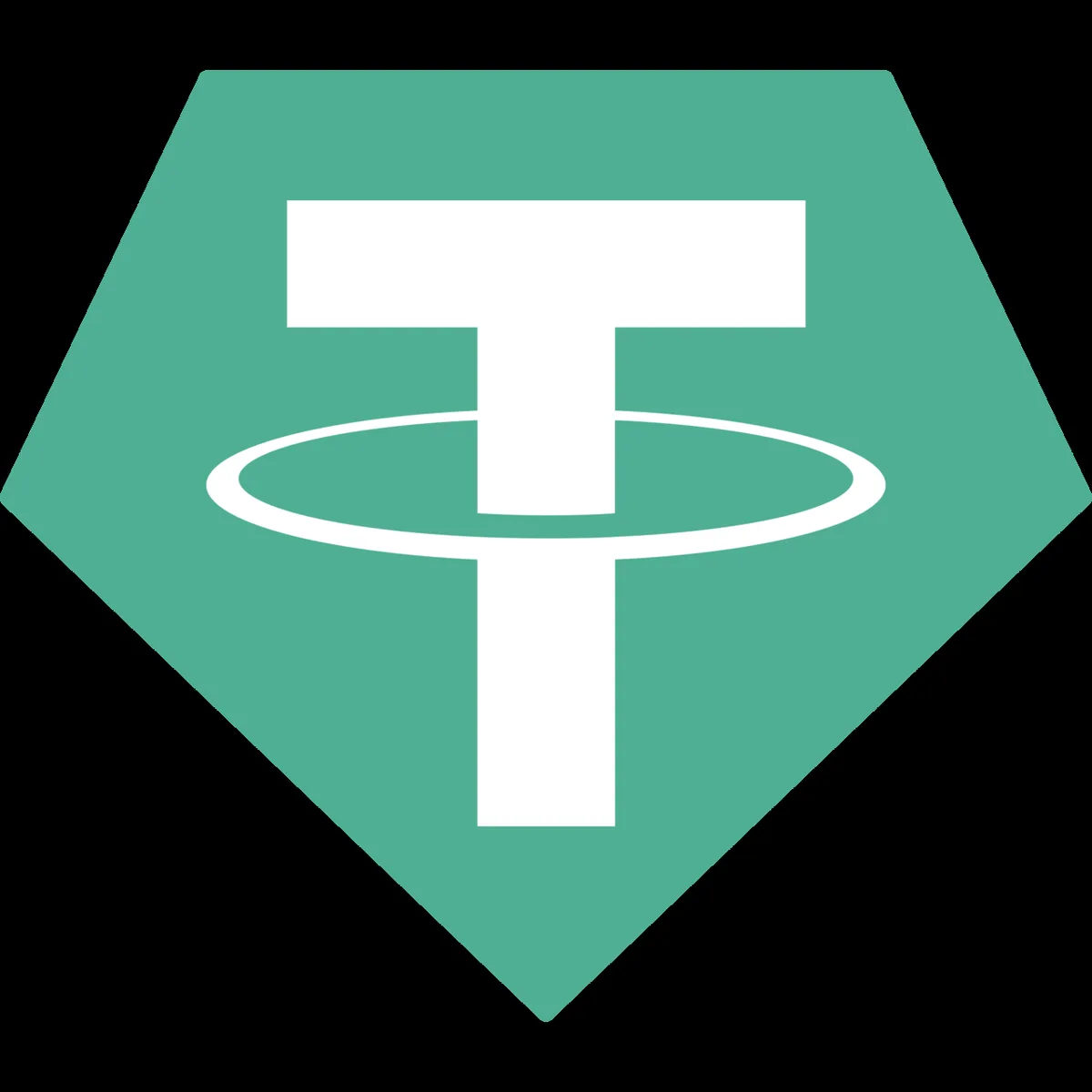 The Tether USDT logo.